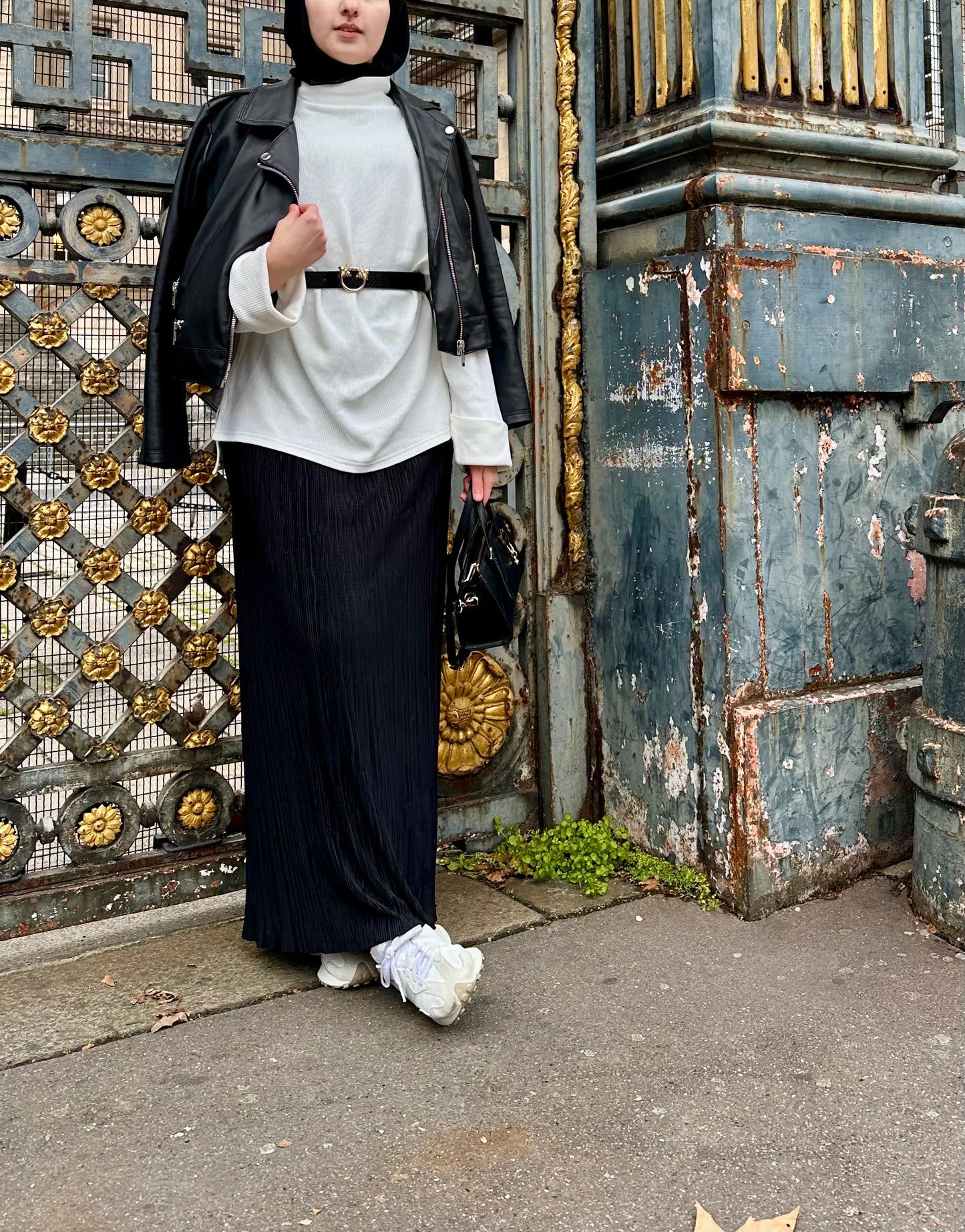 Pull pour allaiter à zip écru nuance lactée