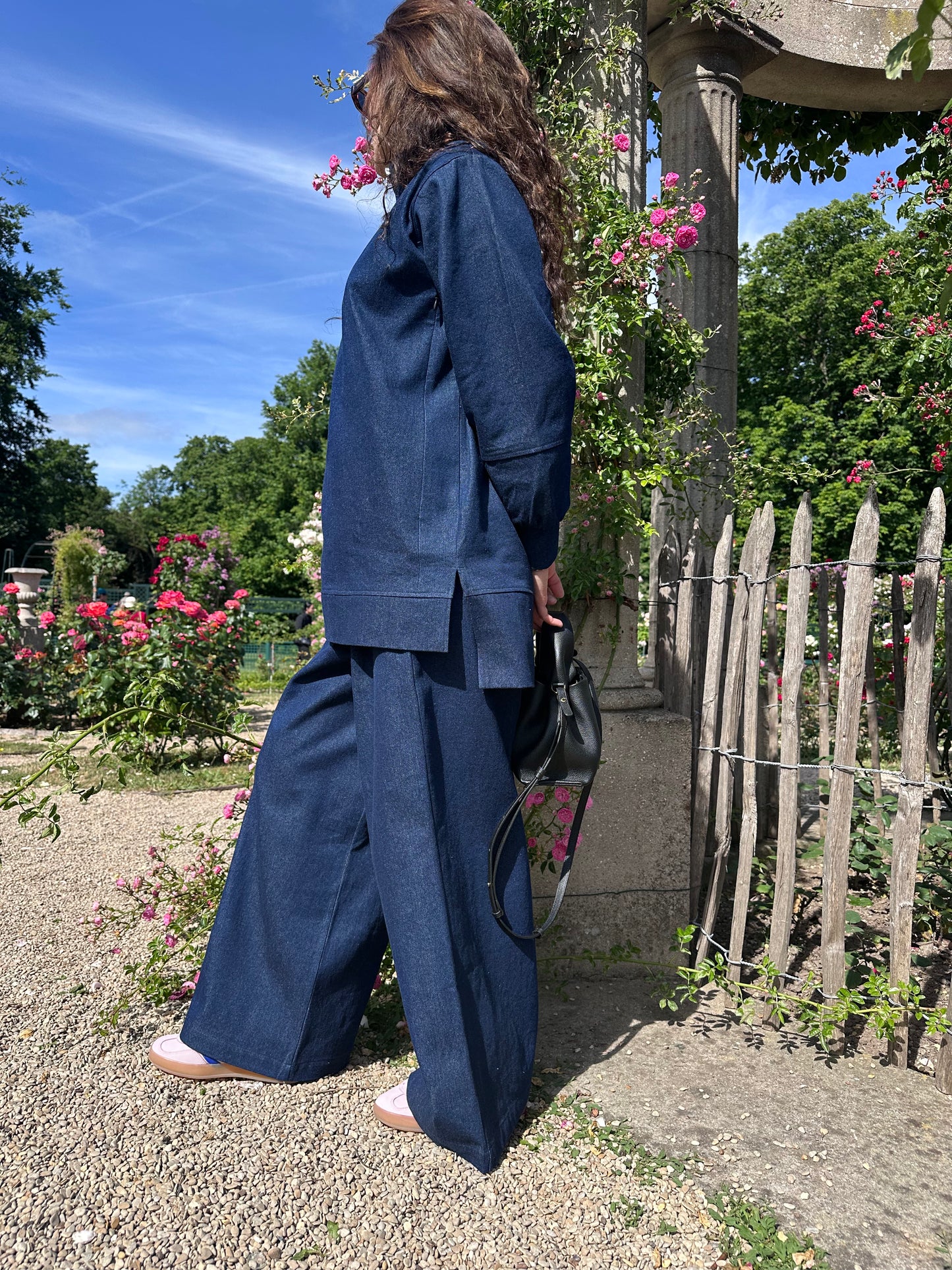 Chemise oversize denim allaitement - Héritage