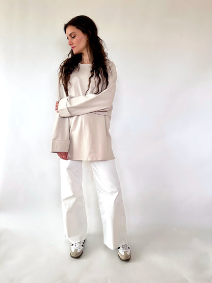 T shirt manches longues allaitement - Origine